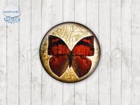 Motiv-Cabochons 49196-1 Einzelset  12mm (1 Paar)